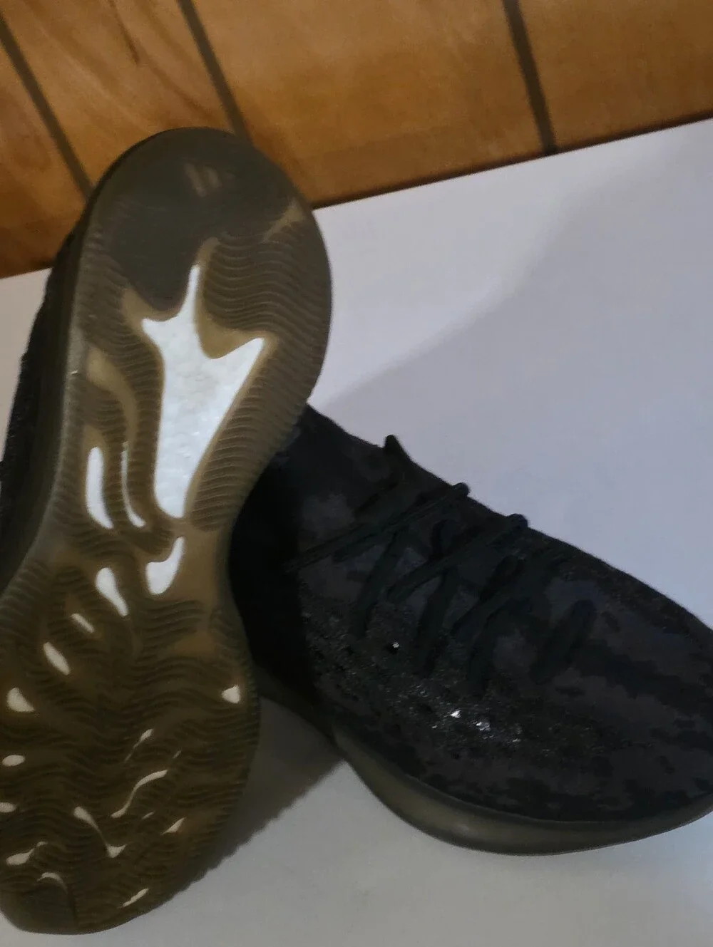 Adidas Yeezy 380 Boost Men's Black And Grey Sneaker - Low Profile Sz. 11